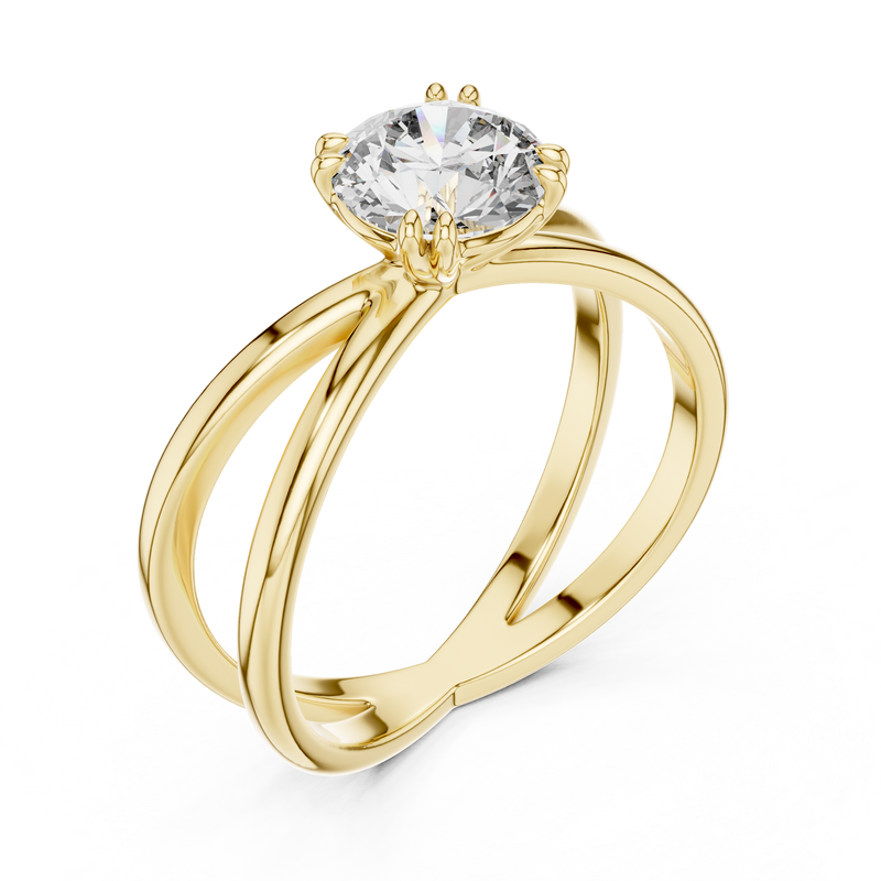 Ladies Ring LR-0021 - Yellow Gold - Image