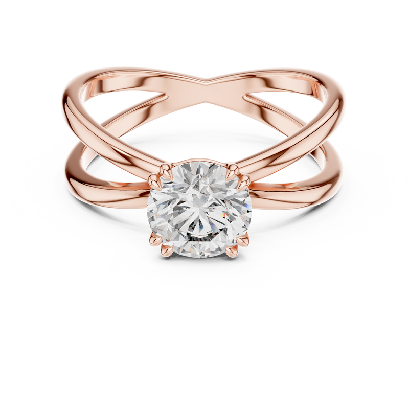 Ladies Ring LR-0021 - Rose Gold - Image