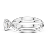 Ladies Ring LR-0021 - White Gold - Image