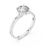 Ladies Ring LR-0022@7 - White Gold - Image