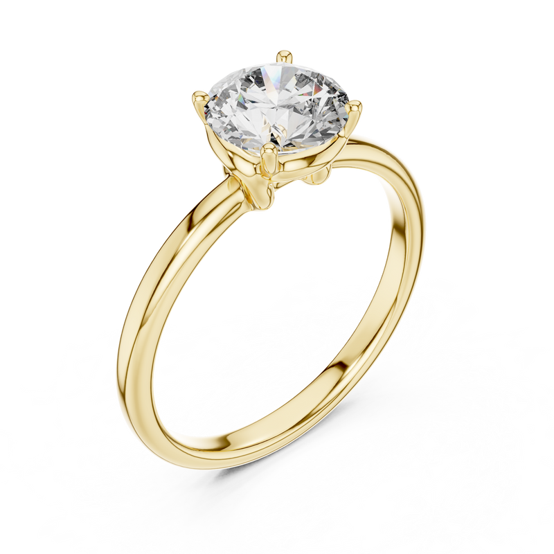 Ladies Ring LR-0022@7 - Yellow Gold - Image