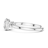 Ladies Ring LR-0022@7 - White Gold - Image