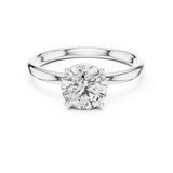 Ladies Ring LR-0022@7 - White Gold - Image