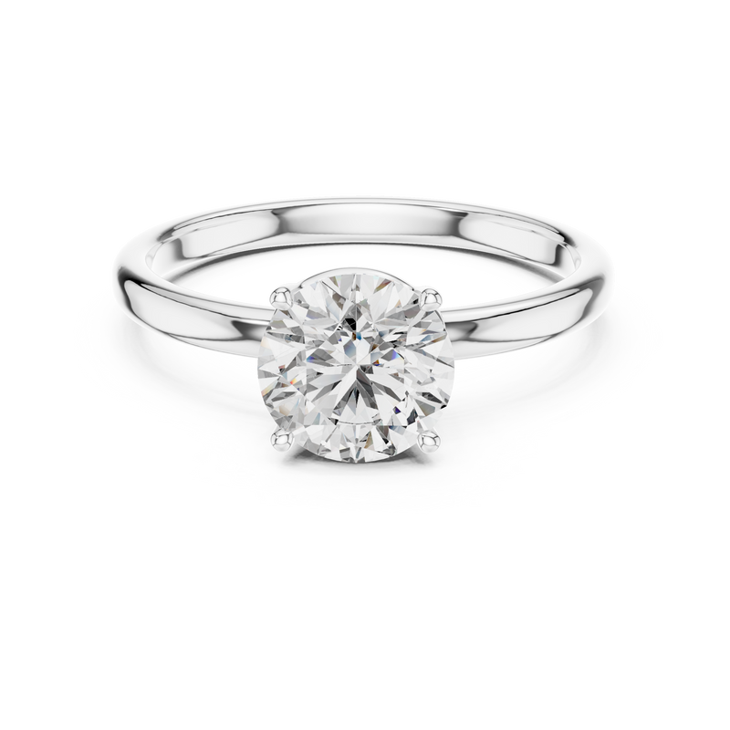 Ladies Ring LR-0022@7 - White Gold - Image