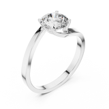 Ladies Ring LR-0023@7 - White Gold - Image