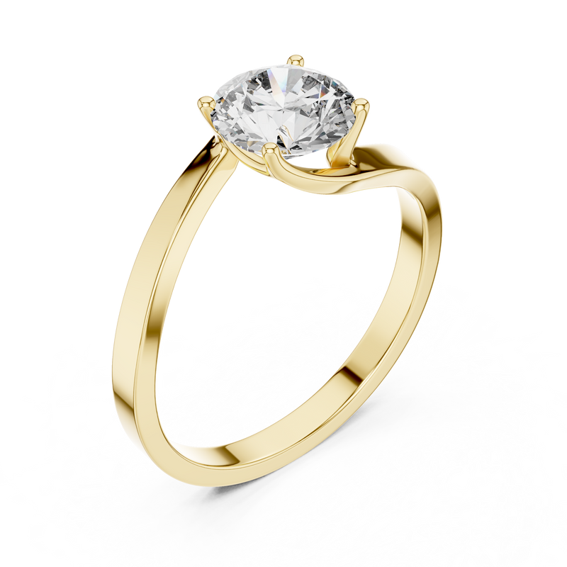 Ladies Ring LR-0023@7 - Yellow Gold - Image