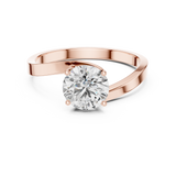 Ladies Ring LR-0023@7 - Rose Gold - Image