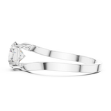 Ladies Ring LR-0023@7 - White Gold - Image