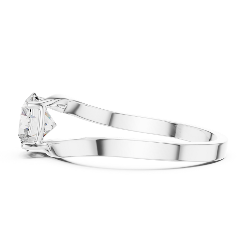 Ladies Ring LR-0023@7 - White Gold - Image