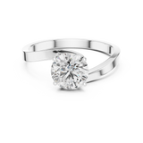 Ladies Ring LR-0023@7 - White Gold - Image