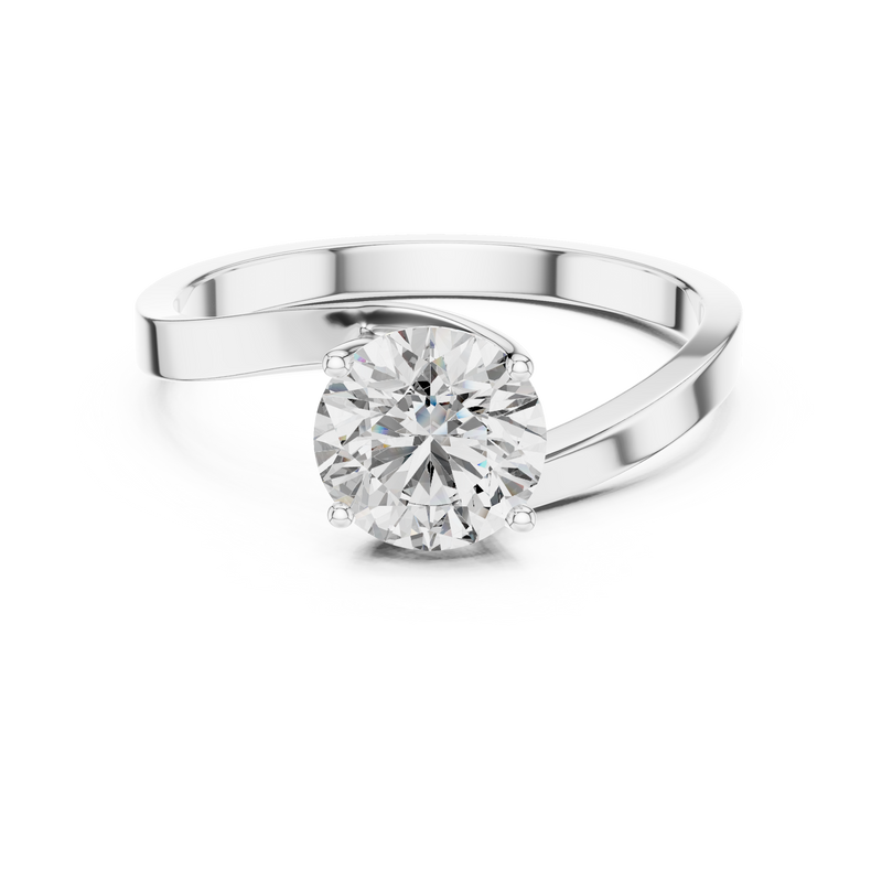 Ladies Ring LR-0023@7 - White Gold - Image