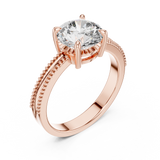 Ladies Ring LR-0024@7 - Rose Gold - Image