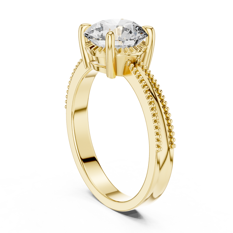 Ladies Ring LR-0024@7 - Yellow Gold - Image