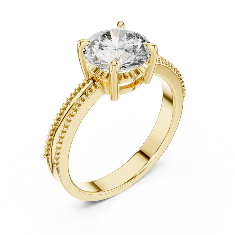 Ladies Ring LR-0024@7 - Yellow Gold - Image