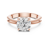 Ladies Ring LR-0024@7 - Rose Gold - Image