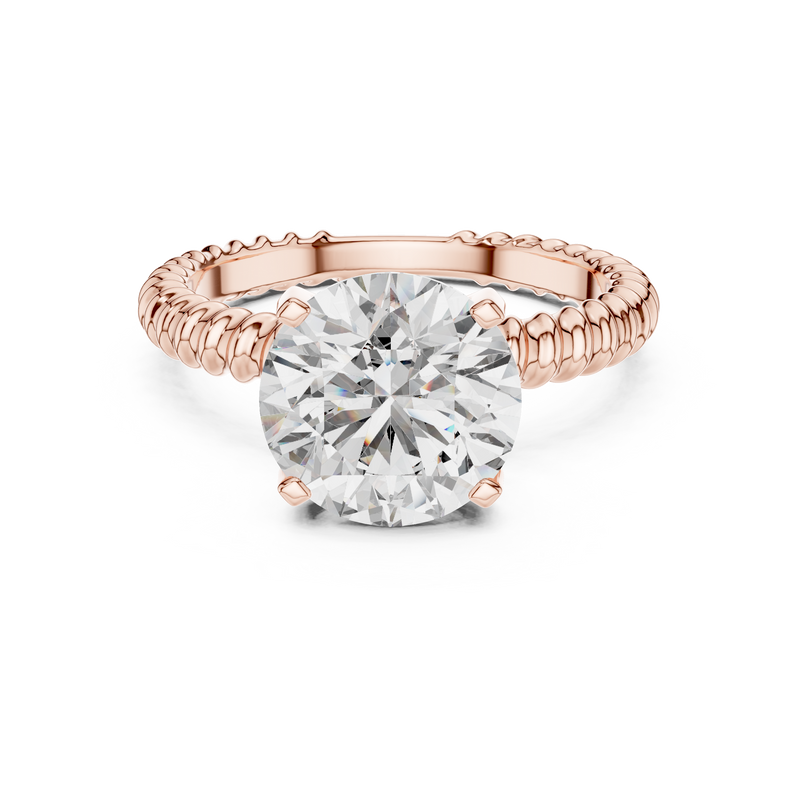 Ladies Ring LR-0026@7 - Rose Gold - Image