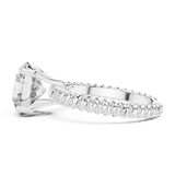 Ladies Ring LR-0026@7 - White Gold - Image