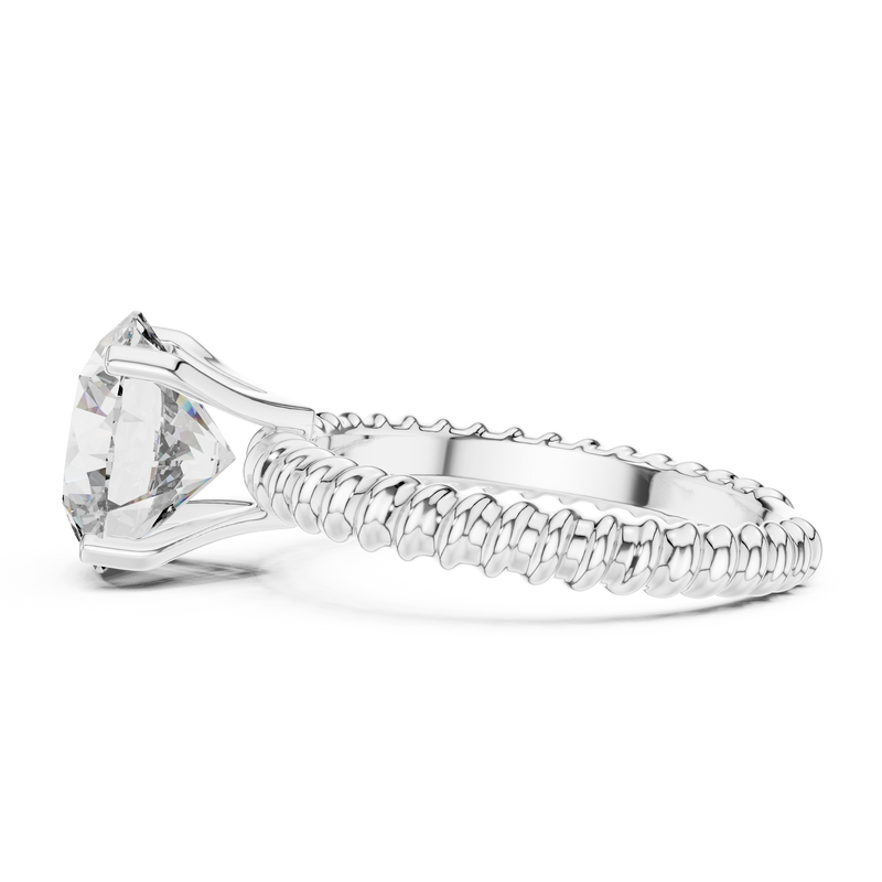 Ladies Ring LR-0026@7 - White Gold - Image