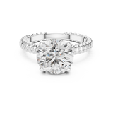 Ladies Ring LR-0026@7 - White Gold - Image