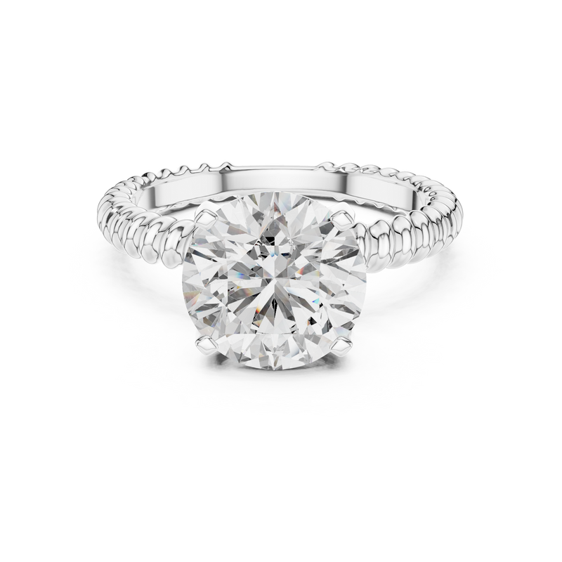 Ladies Ring LR-0026@7 - White Gold - Image