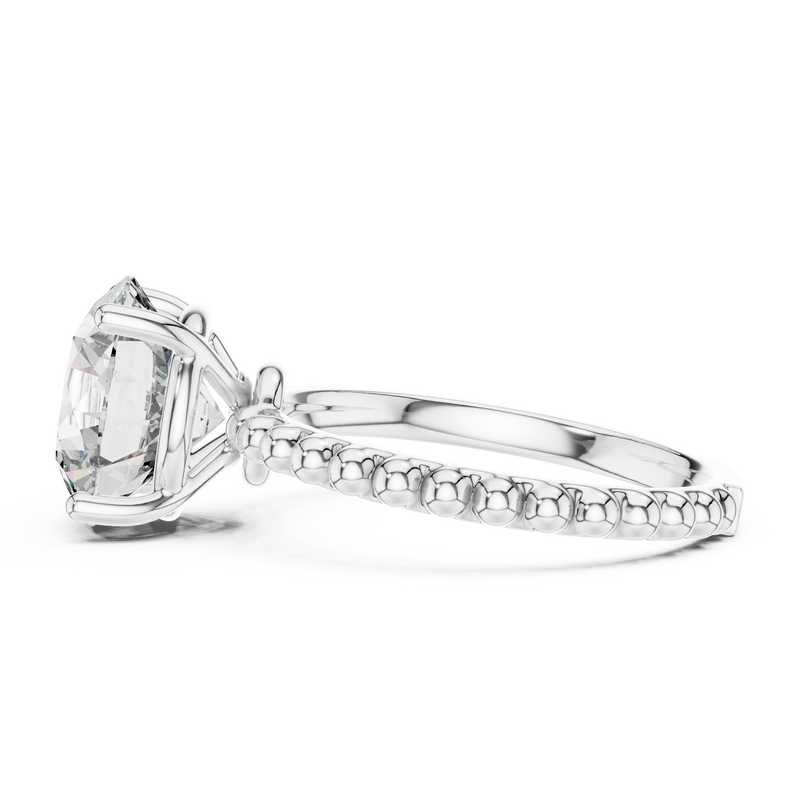Ladies Ring LR-0028@7 - White Gold - Image