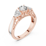 Ladies Ring LR-0029@7 - Rose Gold - Image