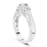 Ladies Ring LR-0029@7 - White Gold - Image