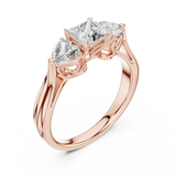 Ladies Ring LR-0030@7 - Rose Gold - Image