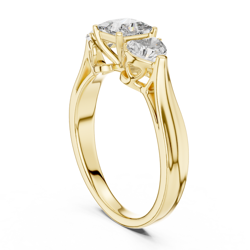Ladies Ring LR-0030@7 - Yellow Gold - Image