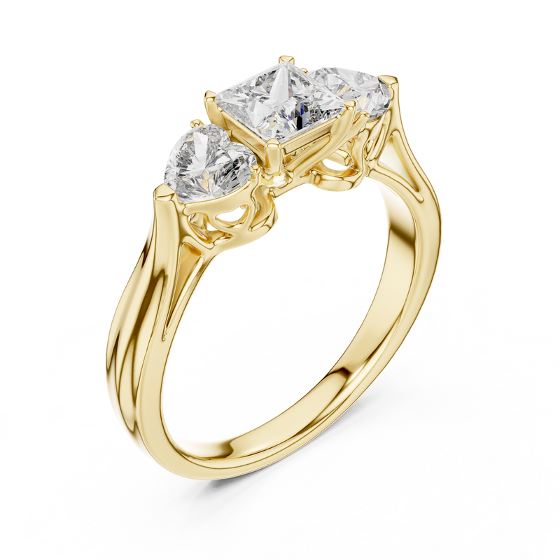 Ladies Ring LR-0030@7 - Yellow Gold - Image