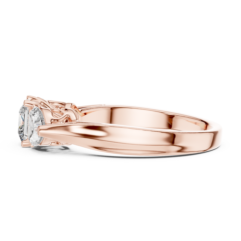Ladies Ring LR-0030@7 - Rose Gold - Image