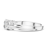 Ladies Ring LR-0030@7 - White Gold - Image