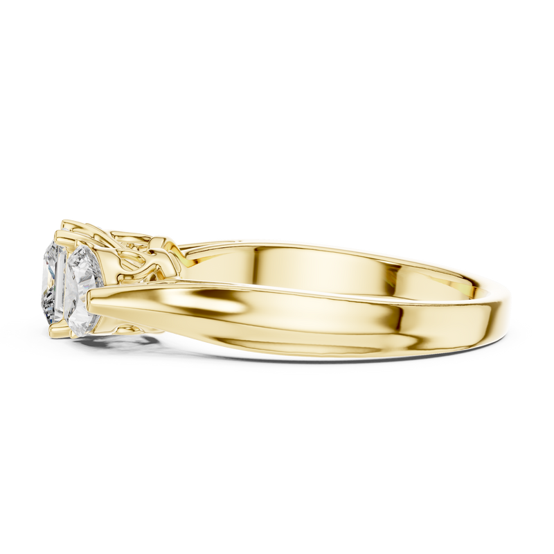 Ladies Ring LR-0030@7 - Yellow Gold - Image