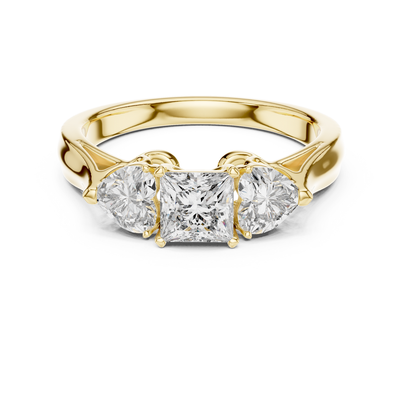 Ladies Ring LR-0030@7 - Yellow Gold - Image