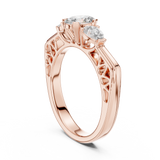 Ladies Ring LR-0031 - Rose Gold - Image