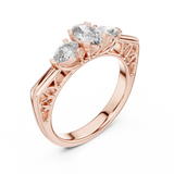 Ladies Ring LR-0031 - Rose Gold - Image