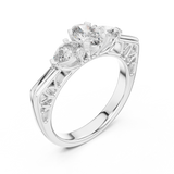 Ladies Ring LR-0031 - White Gold - Image
