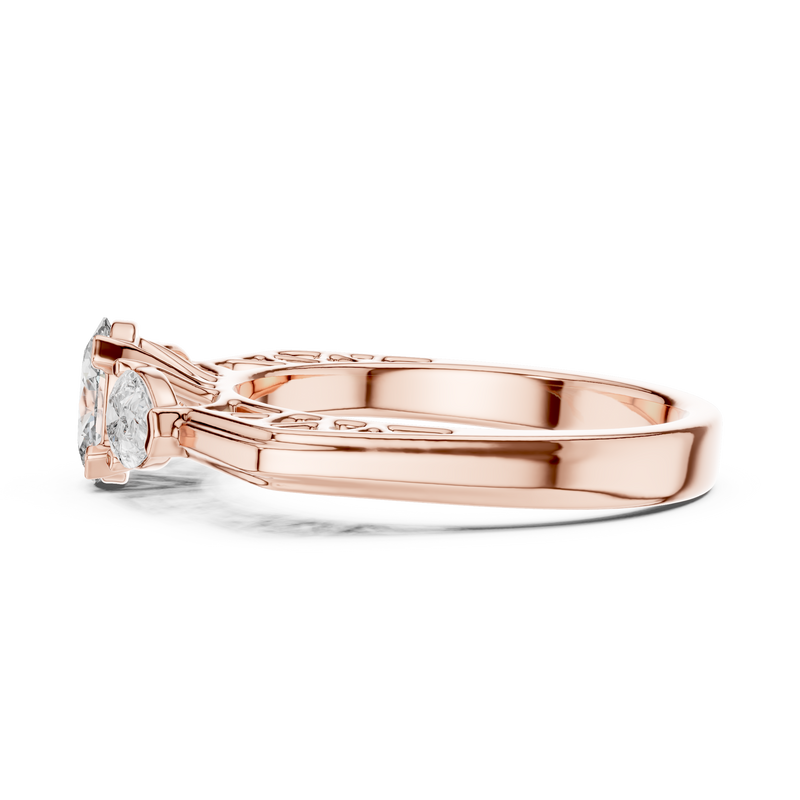 Ladies Ring LR-0031 - Rose Gold - Image