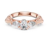 Ladies Ring LR-0031 - Rose Gold - Image