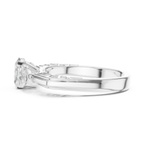 Ladies Ring LR-0031 - White Gold - Image