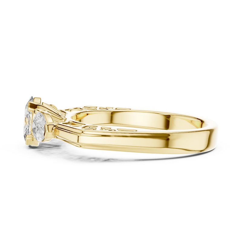 Ladies Ring LR-0031 - Yellow Gold - Image
