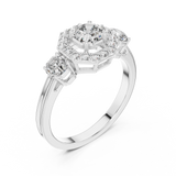 Ladies Ring LR-0032@7 - White Gold - Image
