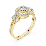 Ladies Ring LR-0032@7 - Yellow Gold - Image