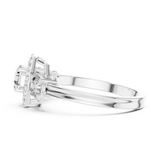 Ladies Ring LR-0032@7 - White Gold - Image