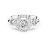 Ladies Ring LR-0032@7 - White Gold - Image