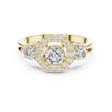 Ladies Ring LR-0032@7 - Yellow Gold - Image