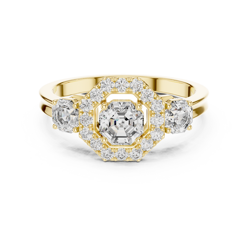 Ladies Ring LR-0032@7 - Yellow Gold - Image