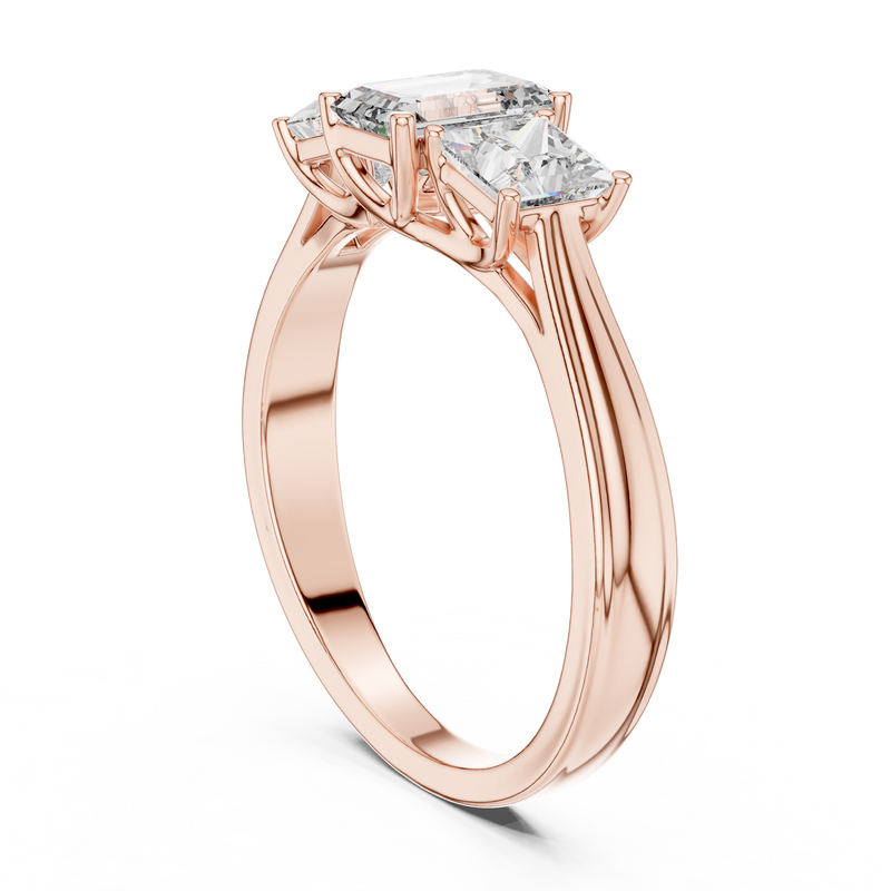 Ladies Ring LR-0034 - Rose Gold - Image