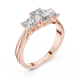Ladies Ring LR-0034 - Rose Gold - Image
