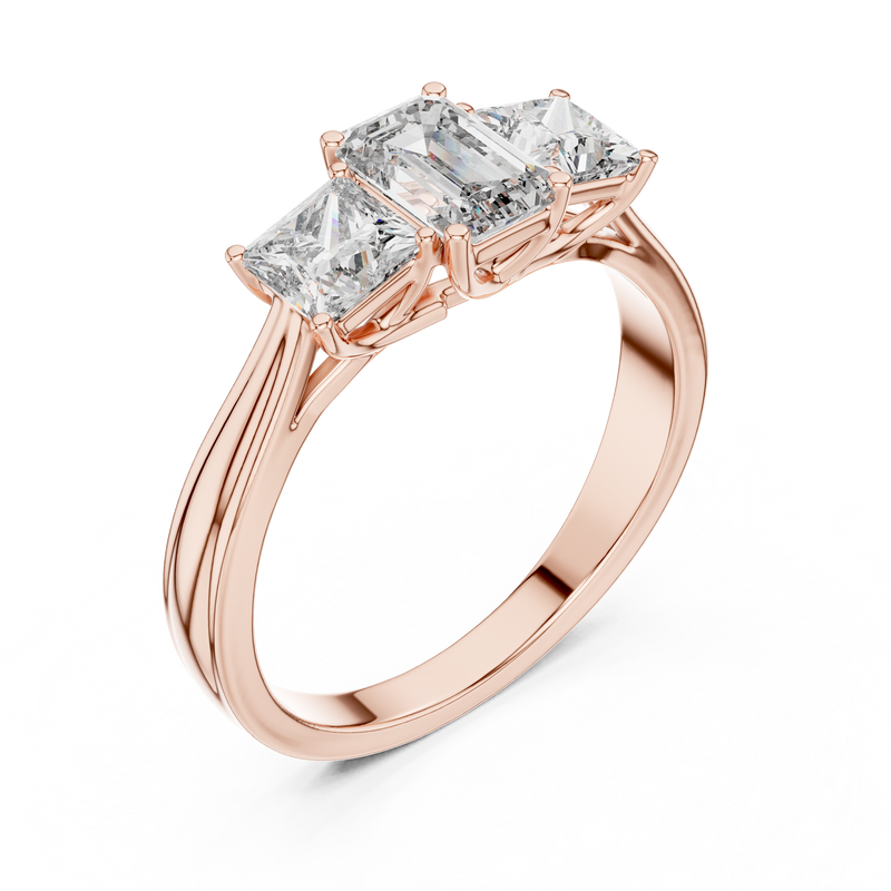 Ladies Ring LR-0034 - Rose Gold - Image